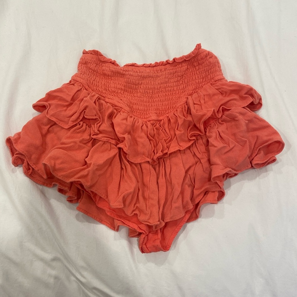 XXS Coral Rock N Rags skirt